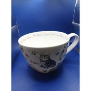 Portabello Bone China Designed in England 20oz cat Mug